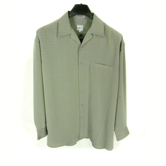 Elliot Men's Shirt Size L Long Sleeve Button Front - Picture 1 of 4